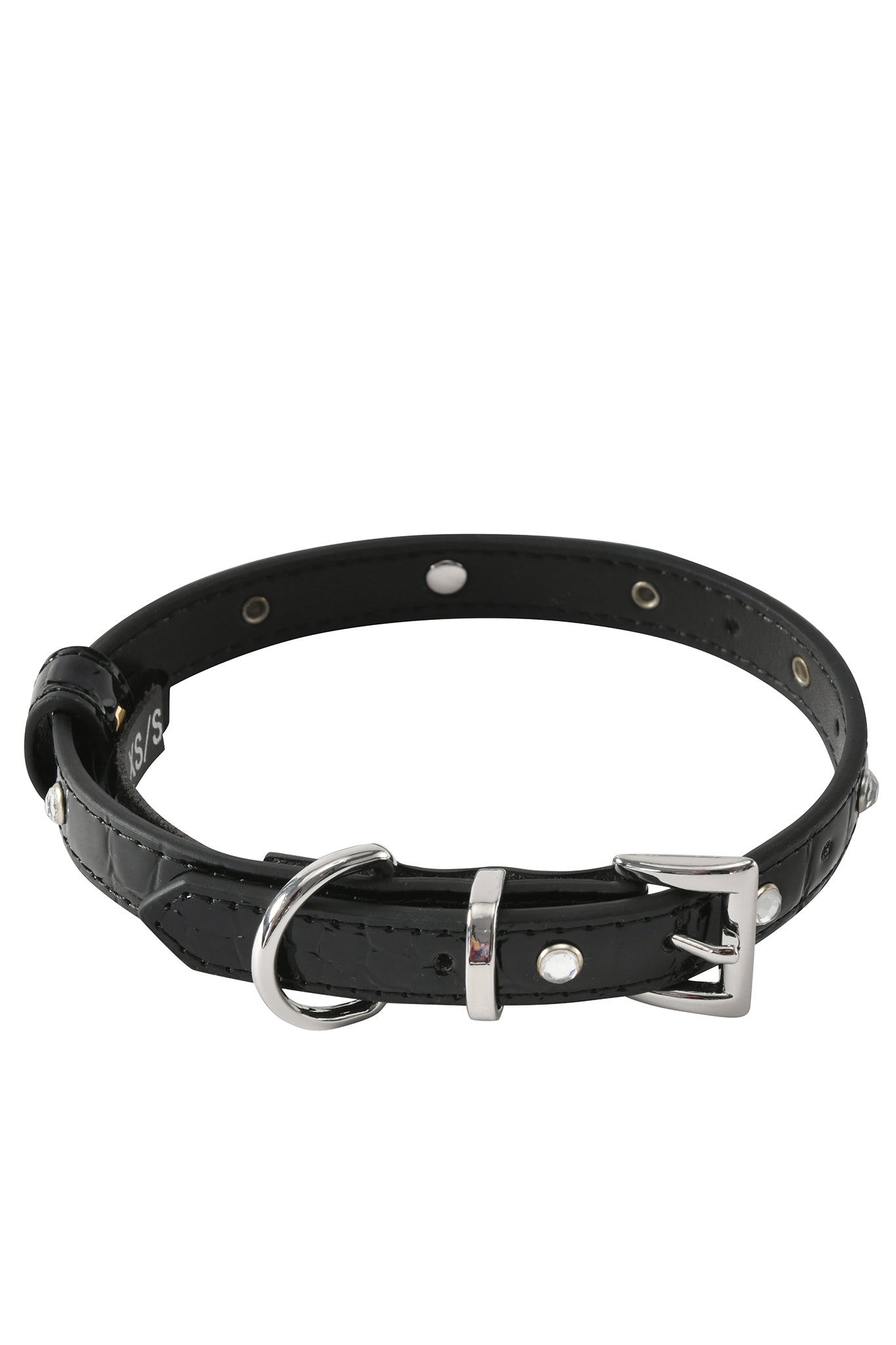 STAR PET COLLAR - BLACK