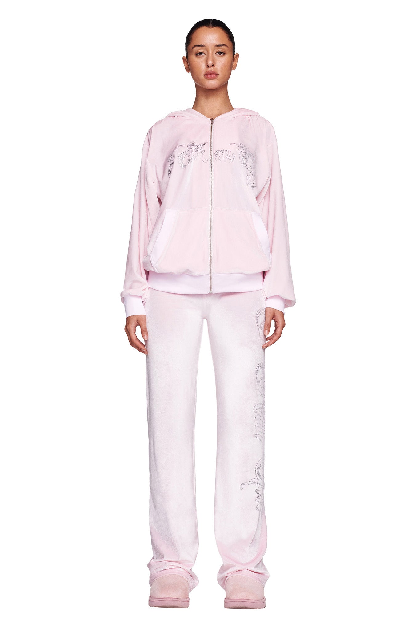DARIA HOODIE - PINK : ICY PINK